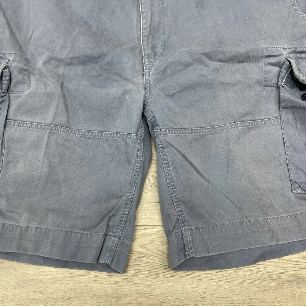 Polo Ralph Lauren Gray Blue Men Cargo Pants Sz 44B READ
